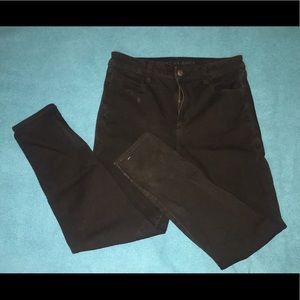 American Eagle black jeggings